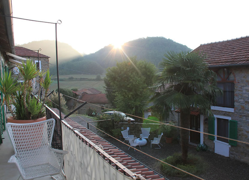 Piemont Wohnung Portico Balkon