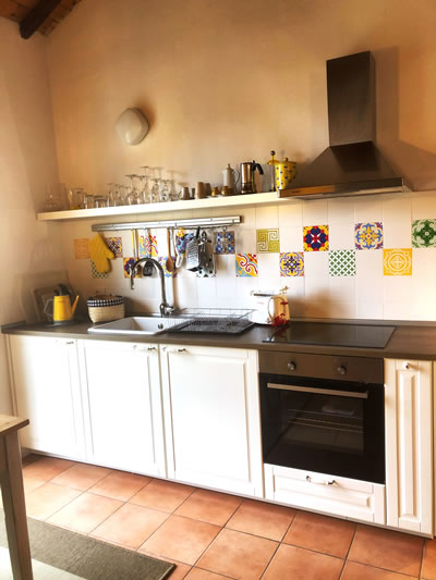 Appartement Piemont - Bianco Küche
