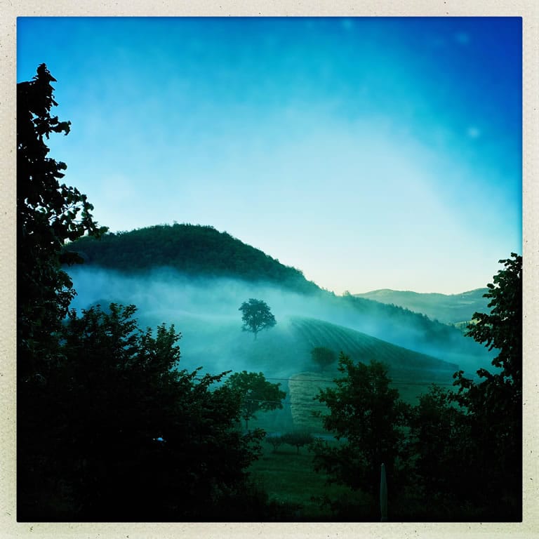 piemont cascina wolken